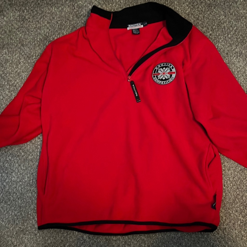 Large Nautica fleece pullover